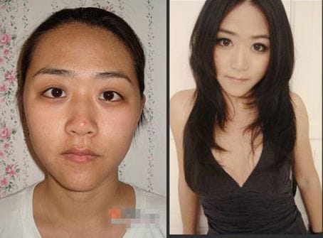 Tanpa Makeup dan Makeup