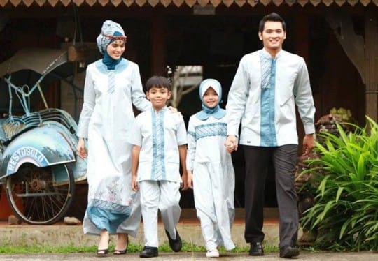 Baju muslim untuk keluarga