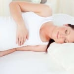 Posisi tidur ke samping pada ibu hamil