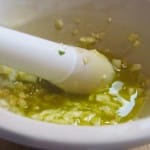 Parutan bawang putih